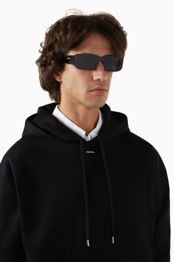 Rectangle Sunglasses in Acetate