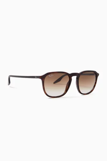 Square Sunglasses in Acetate