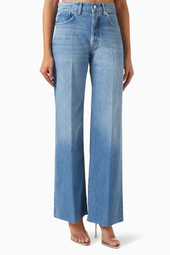 Hugh High-waist Jeans in Denim