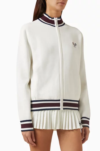 Tennis Jacket in Tech Knit