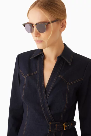 The Theo Sunglasses in Acetate & Metal