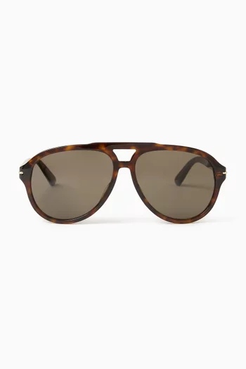 Pilot Sunglasses in Recycled Acetate