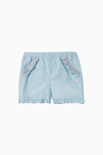 Smock Shorts in Cotton