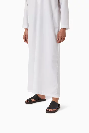 حذاء مفتوح بياتو فيلا إنفليتا بإضافات بلون مغاير جلد غزال