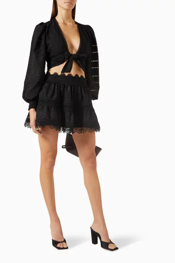 Havana Cropped Top in Cotton