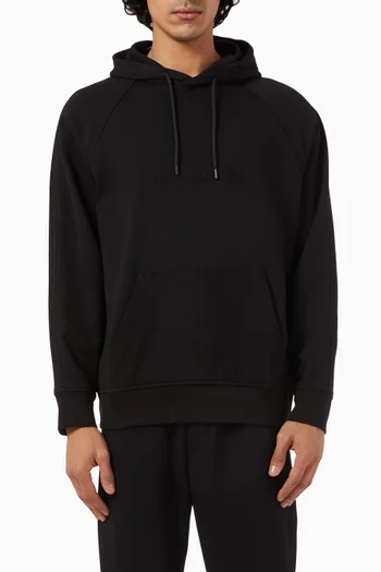 Macro EA Hooded Sweatshirt in Cotton Jersey