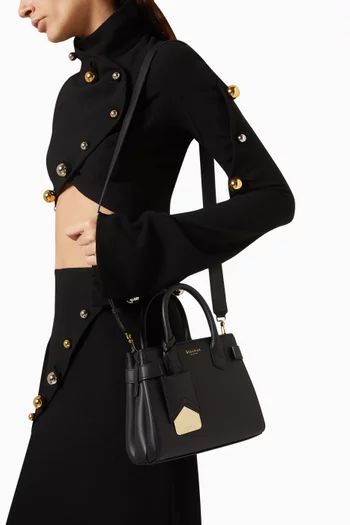 Mini Meliné Tote Bag in Seta Leather