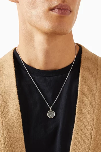 Tree of Life Talisman Necklace in Sterling Silver