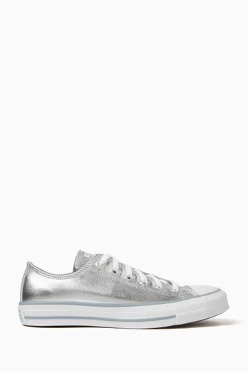 Chuck Taylor All Star Sneakers in Metallic Canvas