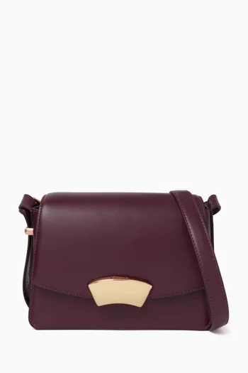 ID Shoulder Bag in Smooth Leather