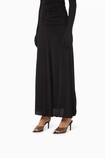 Bella 80 Mule Sandals in PVC & Patent Leather