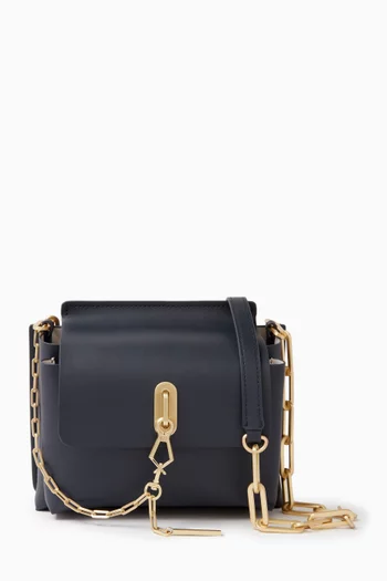 Bea Chain Crossbody Bag in Soft Leather
