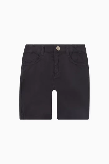 Shorts in Stretch Cotton