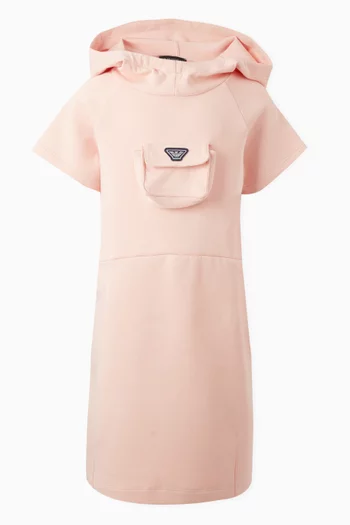 Hoodie Dress in Cotton