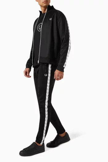 Taped Track Jacket in Recycled-polyester Blend