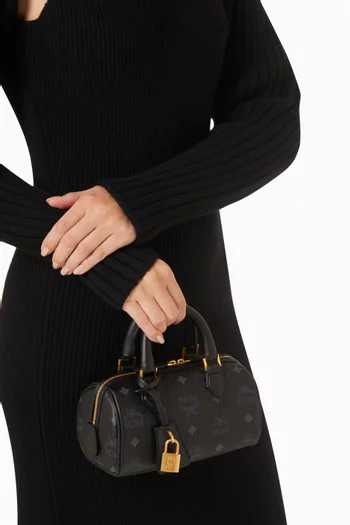 حقيبة بوسطن ميني قنب بنقشة فيزيتوس