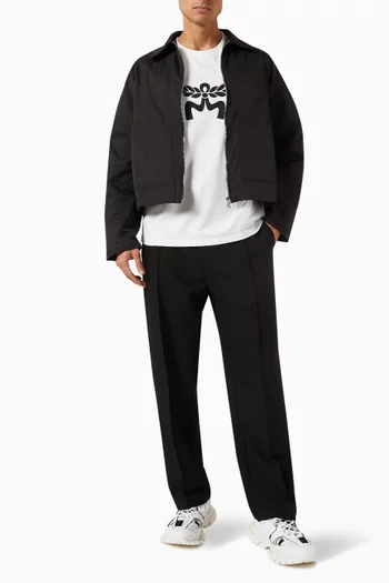 Logo T-shirt in Organic Cotton-jersey