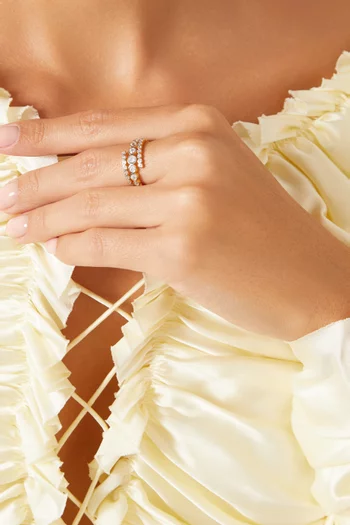 Will Do Ring in 24kt Gold-plated Sterling Silver