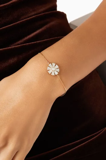 Farfasha Happy Sunkiss Diamond & Mother-of-Pearl Bracelet in 18kt Gold