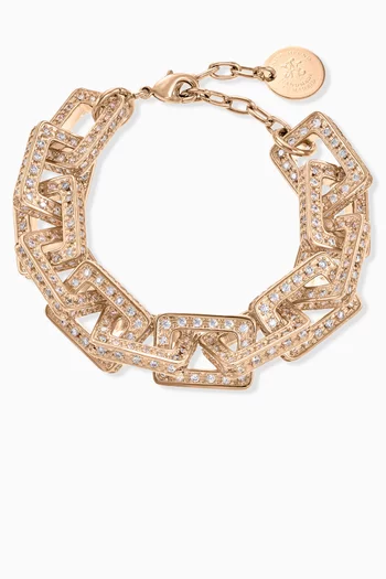 Ellie Bracelet in Gold-plated Brass