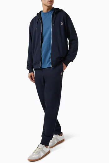 بنطال رياضي بشعار زيبرا قطن عضوي