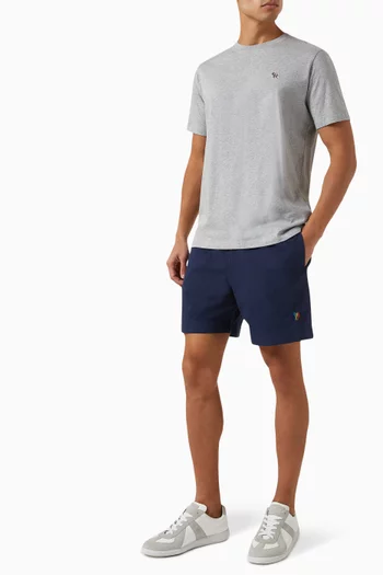 تي شيرت بشعار زيبرا قطن جيرسيه عضوي