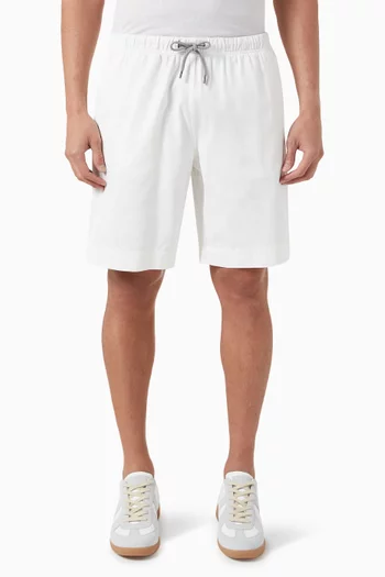 Zebra Logo Shorts in Cotton