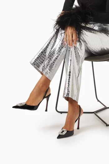 Camelia 105 Slingback Pumps in Patent Leather