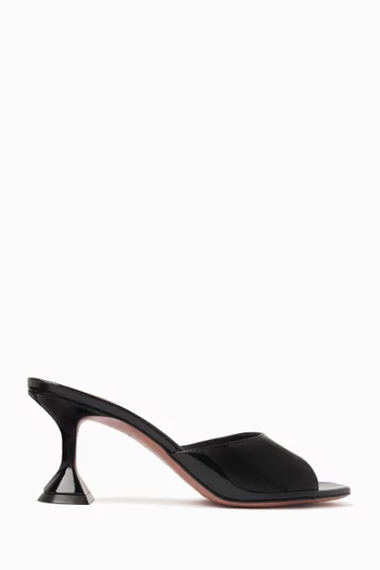Lupita 70 Mule Sandals in Patent Leather