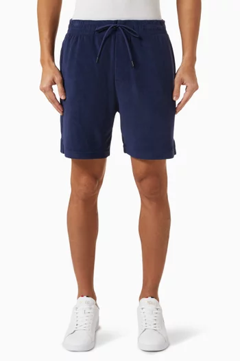 Logo Shorts in Cotton-blend Terry