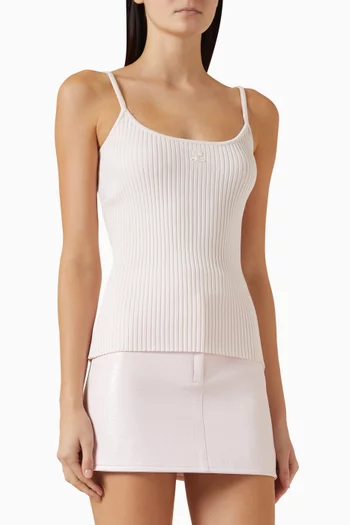 Reedition Tank Top in Ribbed-knit