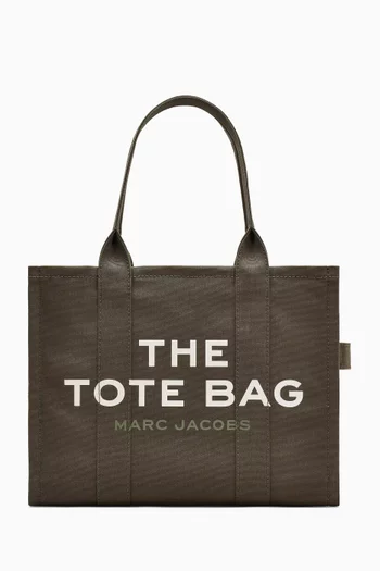 The Large Tote Bag in Cotton Canvas
