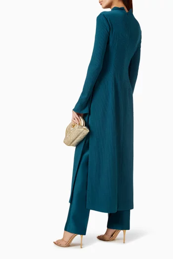 Ao Dai Vietnam Dress & Pants Set