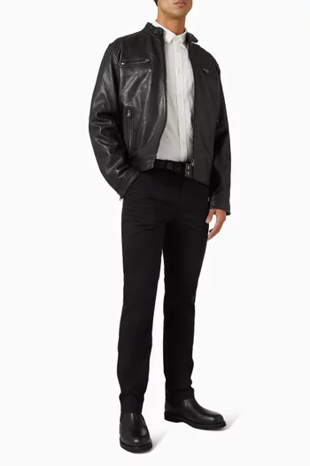 بنطال شينو دينتون قطن تويل بيما مطاطي من تشكيلة 1985