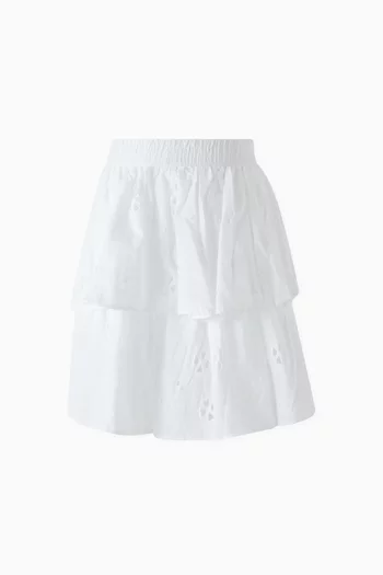 Layered Skirt in Cotton