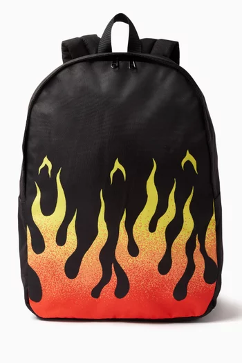 Solo Fire Print Backpack