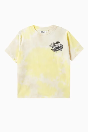 Icecream Alien-print T-shirt in Organic Cotton