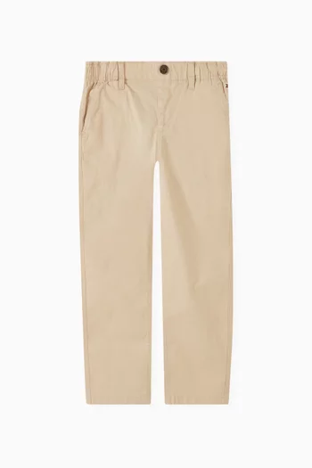 Relaxed-fit Pants in Stretch-cotton
