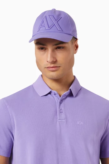 AX Baseball Hat in Cotton