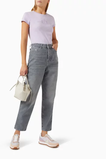 J51 Carrot Fit Jeans in Cotton-denim