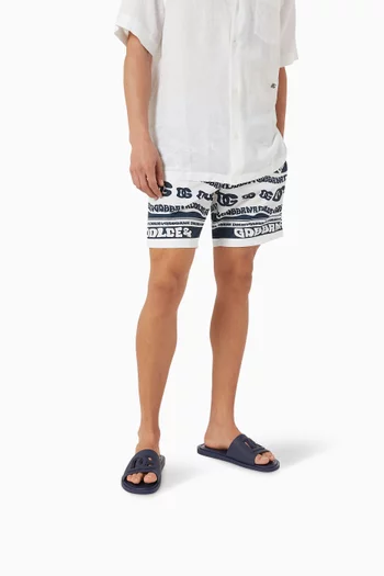 Gomma Beachwear Slides in Rubber