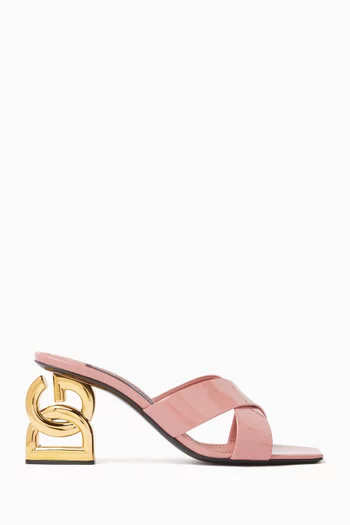 DG Logo 75 Mules in Leather