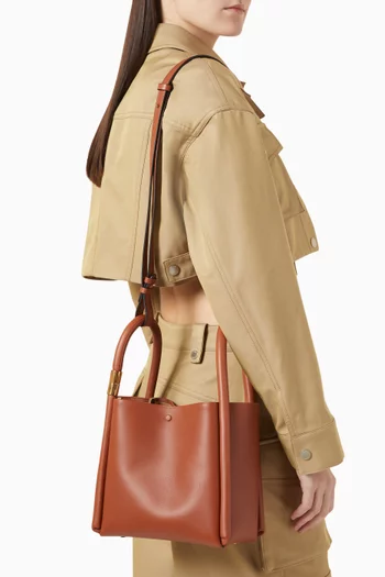 Lotus 20 Top-handle Bag in Leather