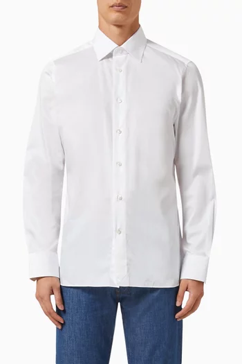 Button Down Shirt in Cotton