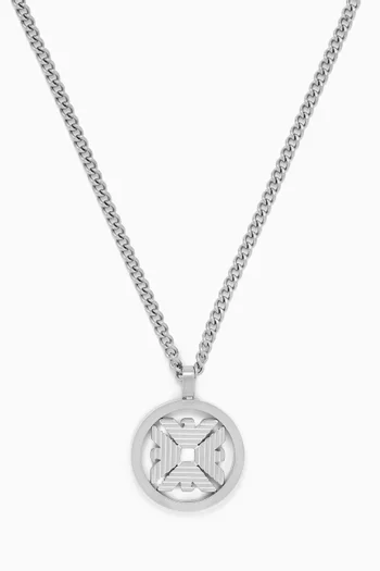 Essential Pendant Necklace in Stainless Steel