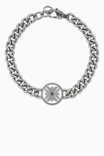 Essential Pendant Bracelet in Stainless Steel