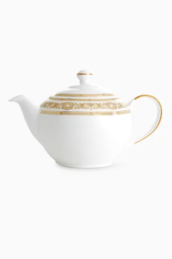 Mosaiques De Baalbek Teapot in Fine Bone China, 1L