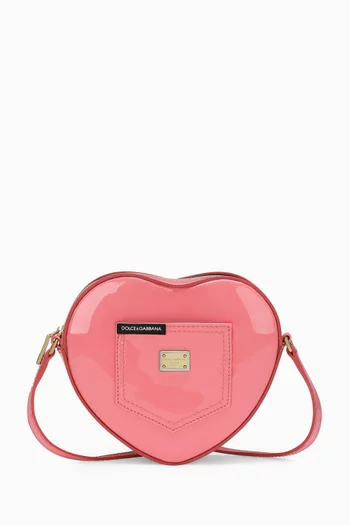 DG Girlie Heart Bag in Patent Leather