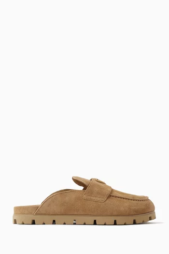 Loafers in Suede