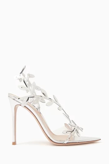 Flavia 105 Sandals in Metallic Leather